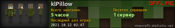 Юзербар 560x90 для klPillow