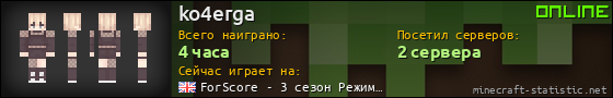 Юзербар 560x90 для ko4erga