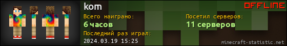 Юзербар 560x90 для kom