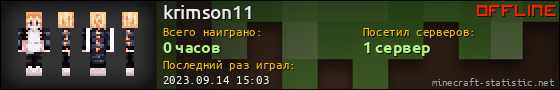 Юзербар 560x90 для krimson11