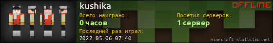 Юзербар 560x90 для kushika