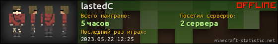Юзербар 560x90 для lastedC