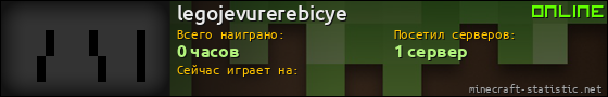 Юзербар 560x90 для legojevurerebicye