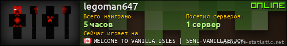 Юзербар 560x90 для legoman647