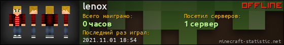 Юзербар 560x90 для lenox