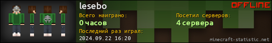 Юзербар 560x90 для lesebo
