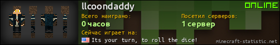 Юзербар 560x90 для llcoondaddy