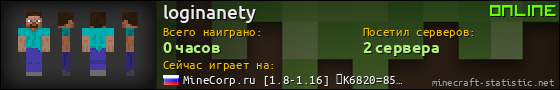 Юзербар 560x90 для loginanety