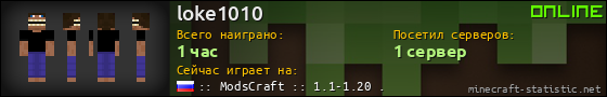 Юзербар 560x90 для loke1010
