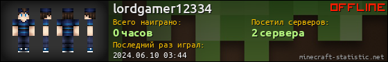 Юзербар 560x90 для lordgamer12334