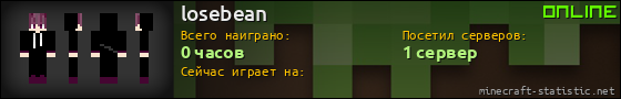 Юзербар 560x90 для losebean