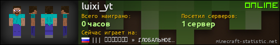 Юзербар 560x90 для luixi_yt