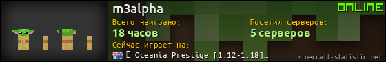 Юзербар 560x90 для m3alpha
