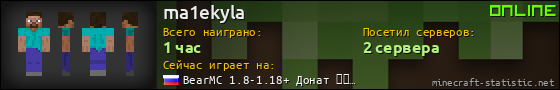 Юзербар 560x90 для ma1ekyla