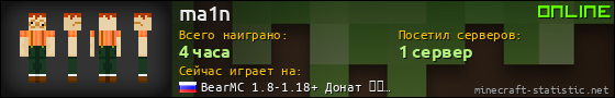 Юзербар 560x90 для ma1n