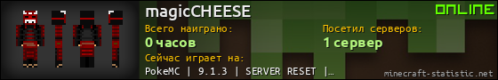 Юзербар 560x90 для magicCHEESE