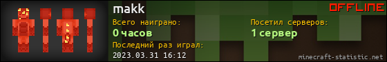 Юзербар 560x90 для makk
