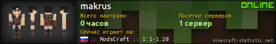 Юзербар 560x90 для makrus