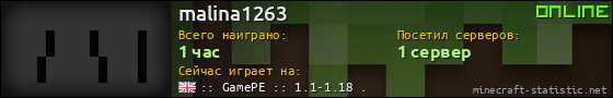 Юзербар 560x90 для malina1263