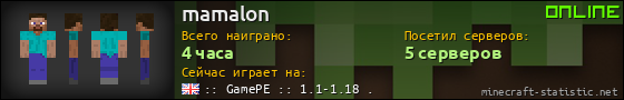 Юзербар 560x90 для mamalon