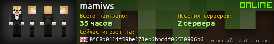 Юзербар 560x90 для mamiws