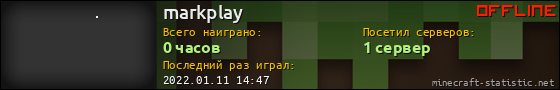 Юзербар 560x90 для markplay