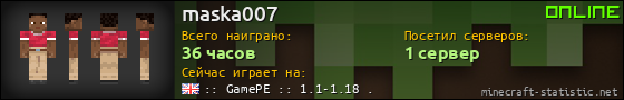 Юзербар 560x90 для maska007
