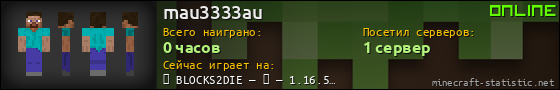 Юзербар 560x90 для mau3333au