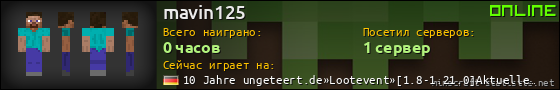 Юзербар 560x90 для mavin125