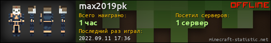 Юзербар 560x90 для max2019pk