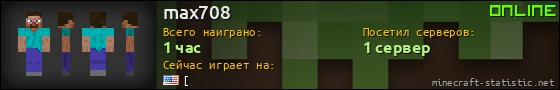 Юзербар 560x90 для max708