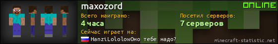 Юзербар 560x90 для maxozord