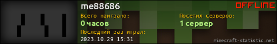 Юзербар 560x90 для me88686