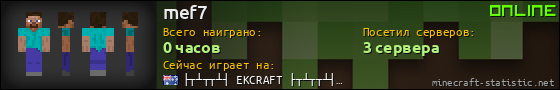 Юзербар 560x90 для mef7
