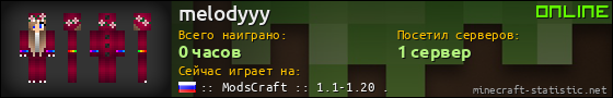 Юзербар 560x90 для melodyyy