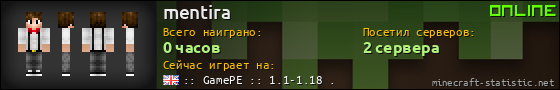 Юзербар 560x90 для mentira