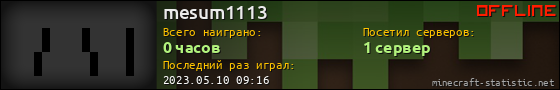 Юзербар 560x90 для mesum1113