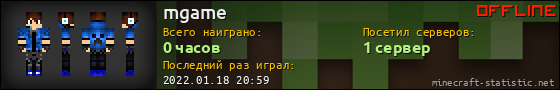 Юзербар 560x90 для mgame