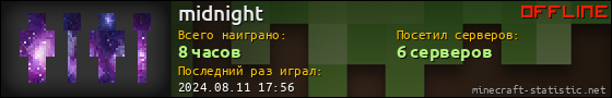 Юзербар 560x90 для midnight