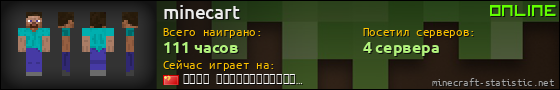 Юзербар 560x90 для minecart