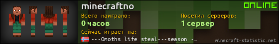 Юзербар 560x90 для minecraftno