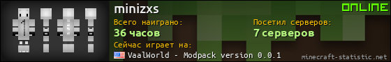 Юзербар 560x90 для minizxs