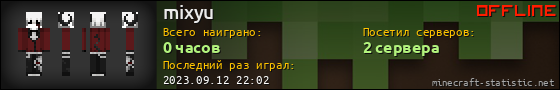 Юзербар 560x90 для mixyu