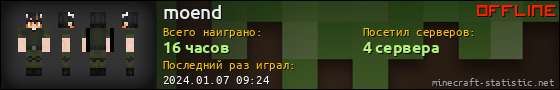 Юзербар 560x90 для moend