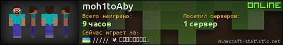 Юзербар 560x90 для moh1toAby