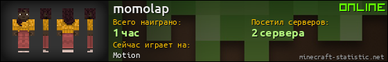 Юзербар 560x90 для momolap