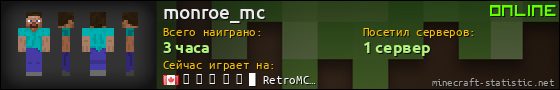 Юзербар 560x90 для monroe_mc