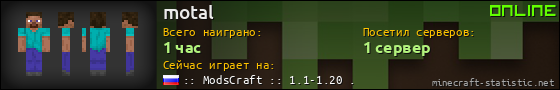 Юзербар 560x90 для motal