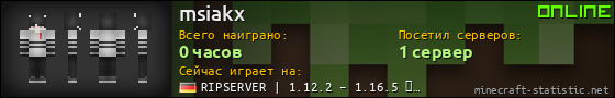 Юзербар 560x90 для msiakx