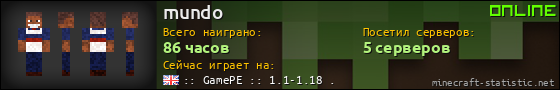 Юзербар 560x90 для mundo